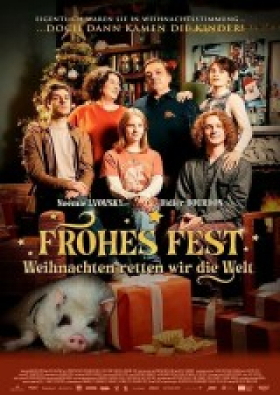 Filmplakat Frohes Fest - Weihnachten retten wir die Welt