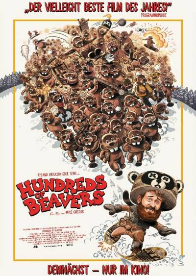Filmplakat Hundreds Of Beavers