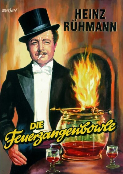 Filmplakat Die Feuerzangenbowle